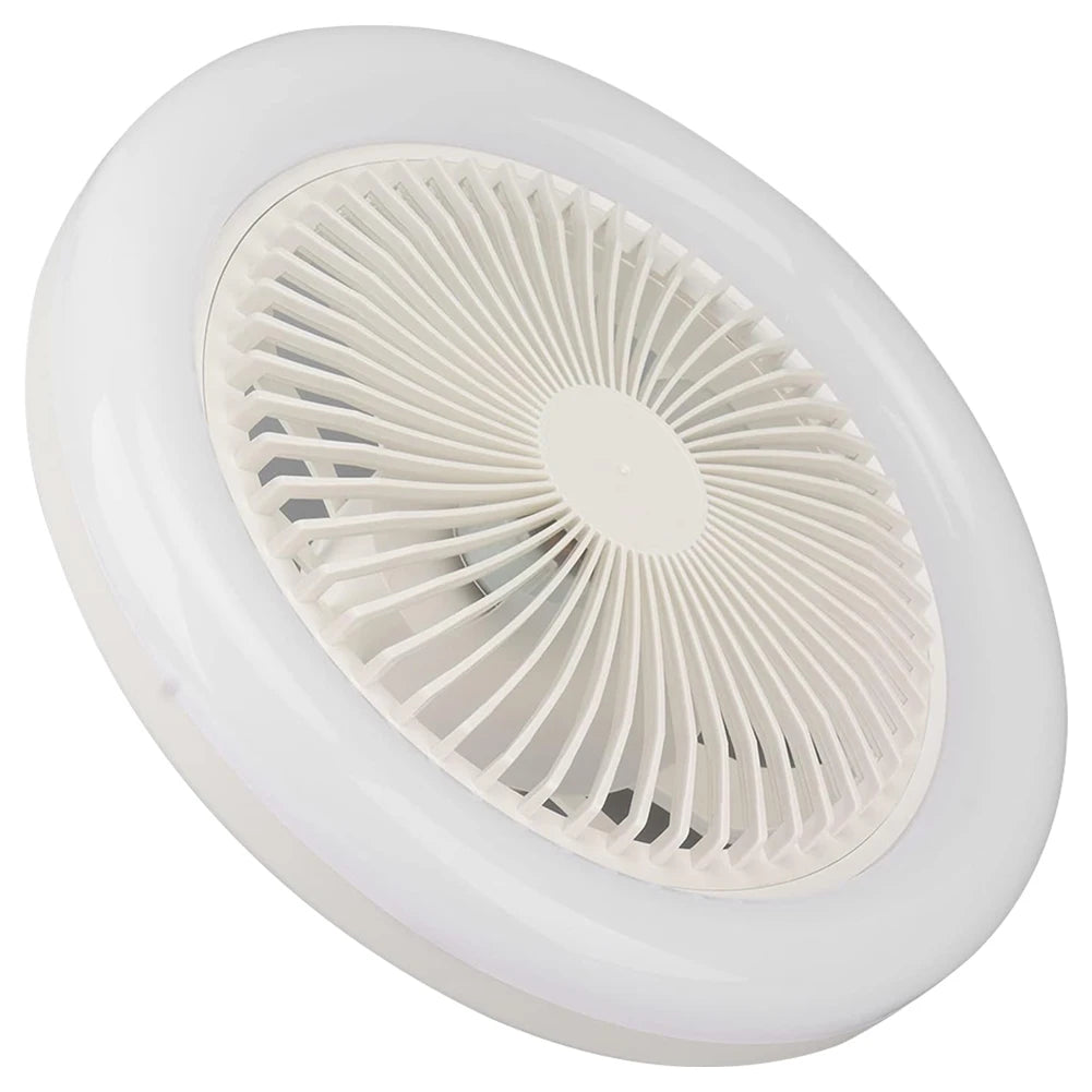 Flush Mount Ceiling Fan with Light & Remote | 3 Speeds Dimmable Ceiling Fan Light Oasis Select
