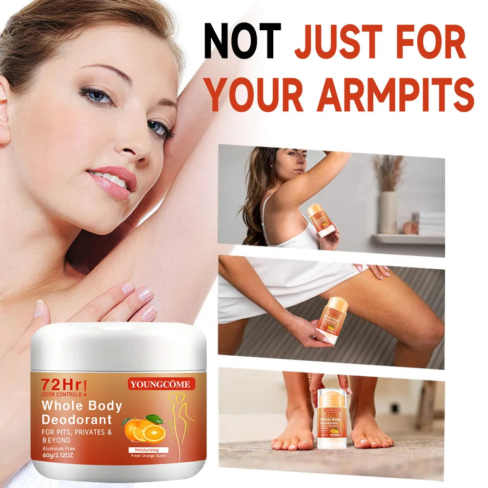 Women's Full Body Deodorant Lotion – Fruit & Vanilla Fragrance