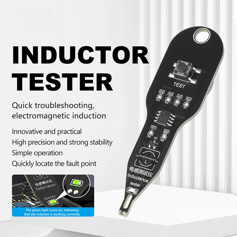 M093 Motherboard Coil Tester Inductor Detector Tool for PC Repair Electromagnetic Induction Quick Fault Check Oasis Select