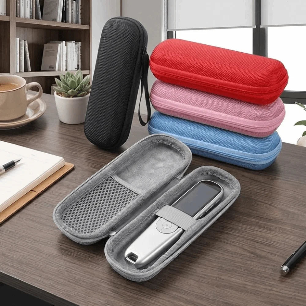 EVA Hard Shell Pen Storage Bag – Zipper Pencil Case Organizer