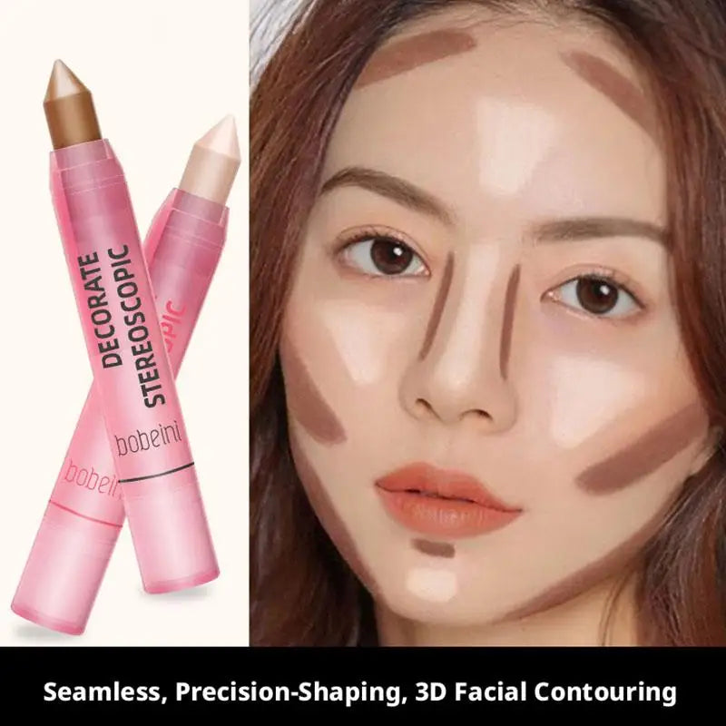 3D Contour & Highlight Stick – Waterproof Matte Concealer