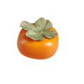Food Model Mini Artificial Foam Persimmon Handicrafts Realistic Simulation Fruit Vegetable Funny Fake Persimmon Home Decorations Oasis Select Yellow-S 4XL