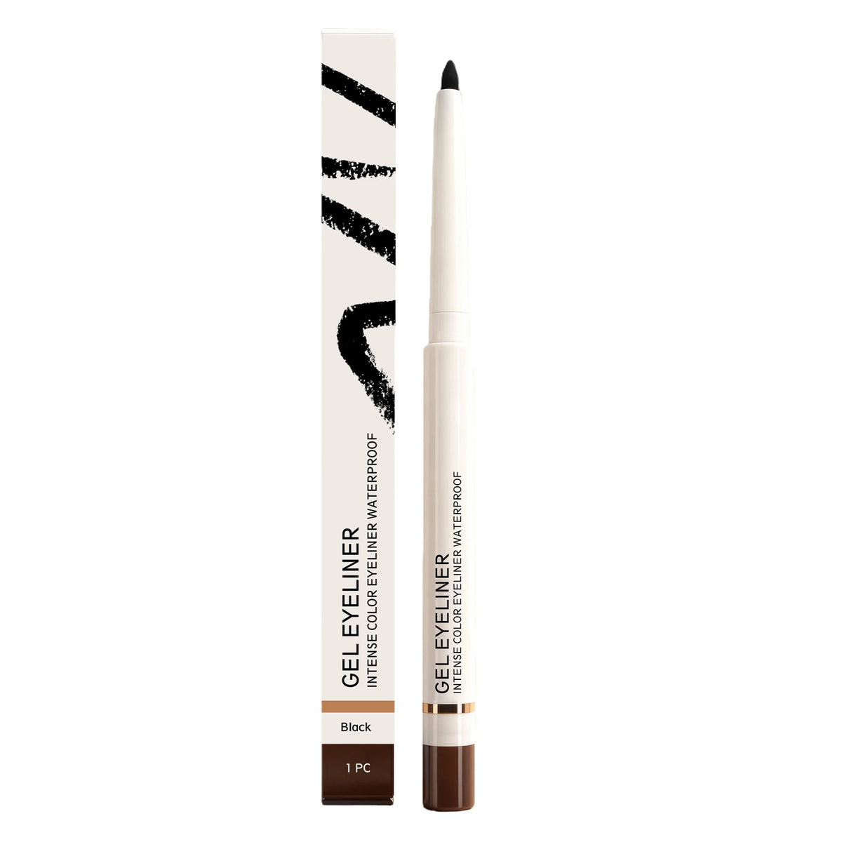 Waterproof Matte Eyeliner Pencil – Long-Lasting & Quick Dry Eyeliner Pencil Oasis Select Black
