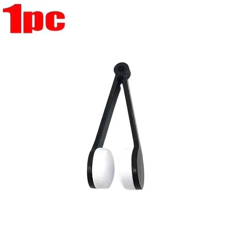 1- Glasses Cleaning Wiper Portable Multi Functional Mini Brush