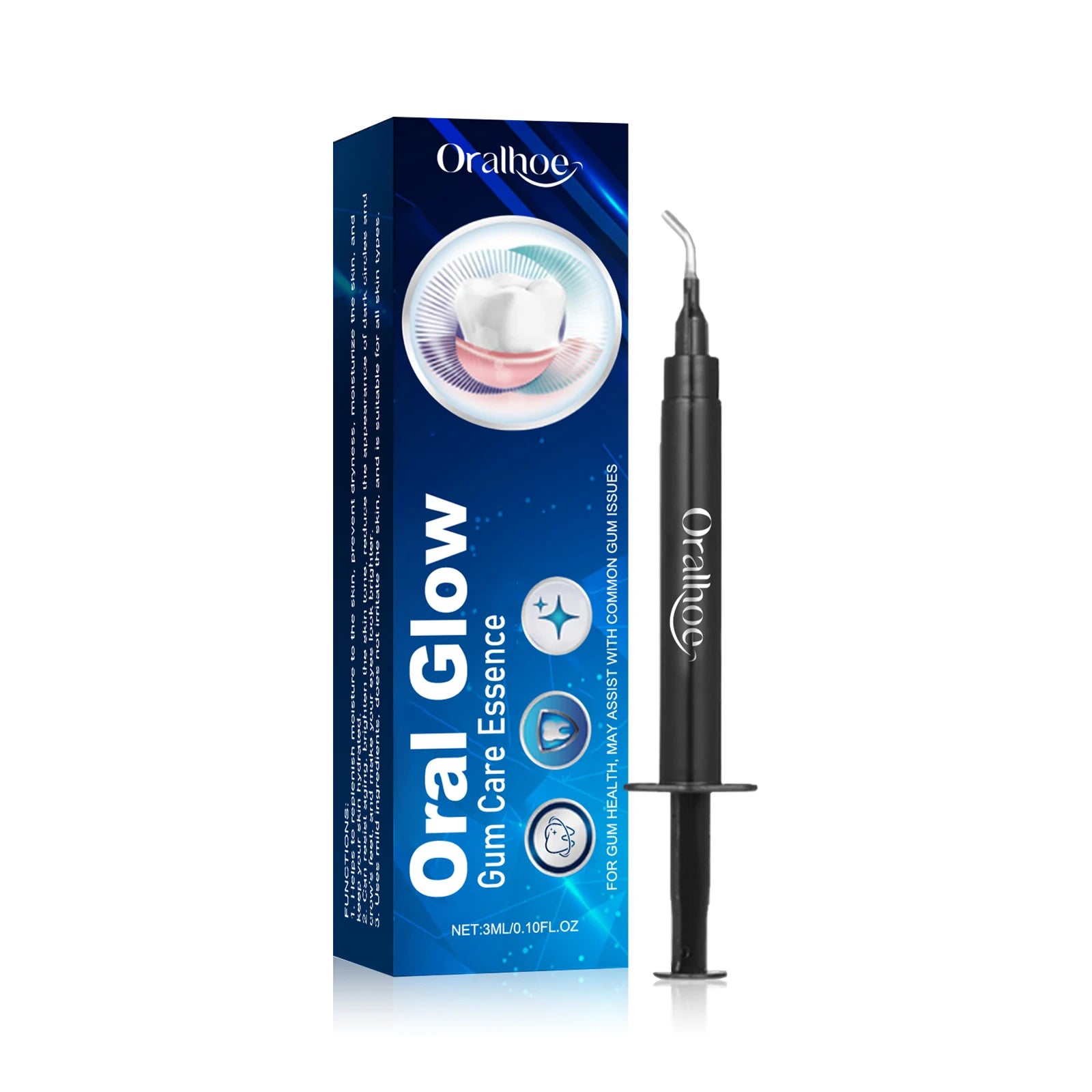 Gum Repair Care Gel Relieve Sore Gum Improve Gingival Damaged Inflammation Cleaning Teeth Stains Tartar Whitener Gum Protect Gel Oasis Select 3ml Boxed