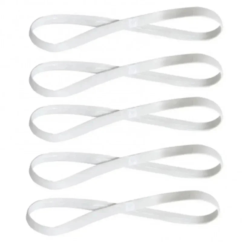 5Pcs Candy Color Women Men Yoga Hair Bands Sports Headband Girls Sport Anti-slip Elastic Rubber Sweatband Football Running Oasis Select