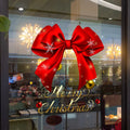 Christmas Window Stickers -1 piece of holiday glass sticker, electrostatic adsorption, no need for power supply Oasis Select 1PC
