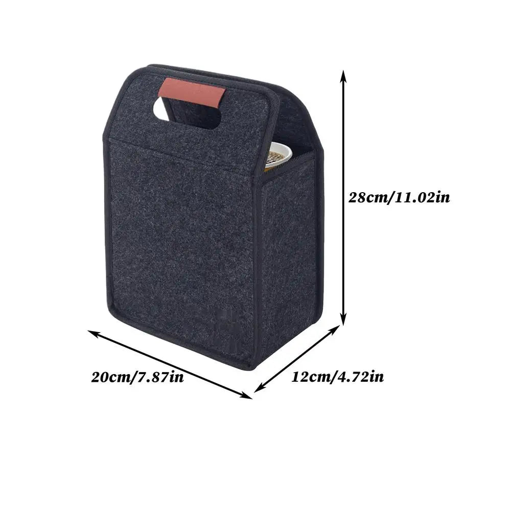 Drink Carrier Reusable Drink Cup Carriers with Handles Foldable Tote Bag Felt Foldable Portable Coffee Mug Handbag for Travel Oasis Select 2 Cups