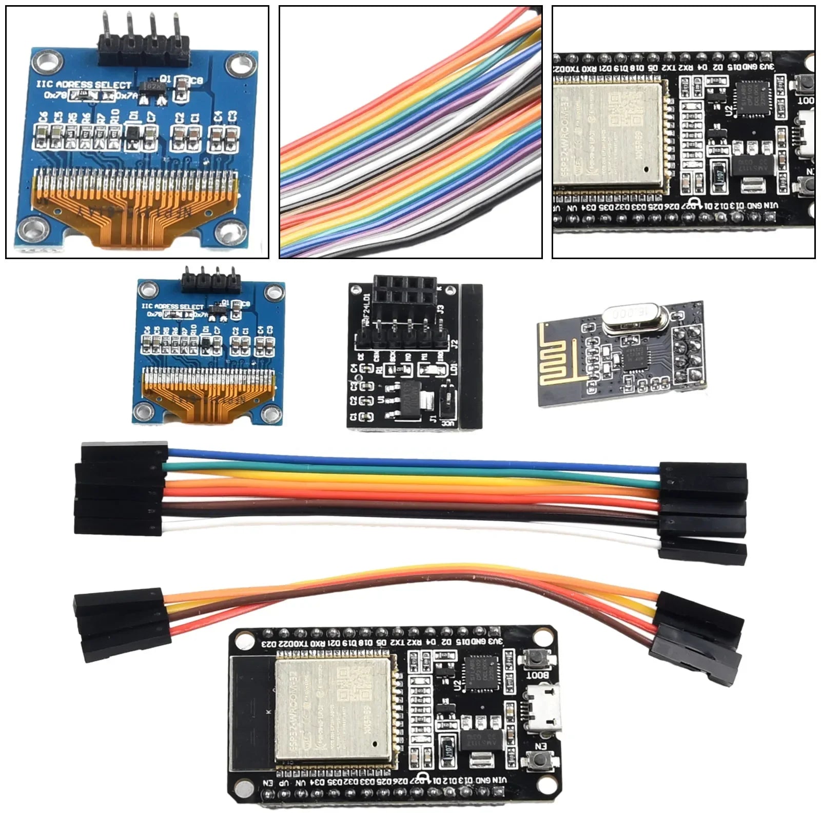 Open DTU Antenne Socket Kabel Plugss Play Monitor Parts For Hoymiles DIY Kit Display For ESP32 For NRF24L01 Antenne Socket Kabel Oasis Select