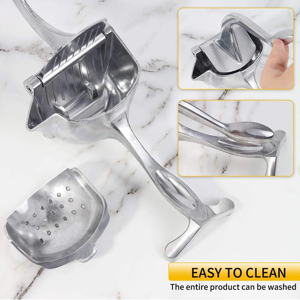 Manual Aluminum Alloy Juicer – Lemon, Orange & Pomegranate Manual Fruit Juicer Oasis Select