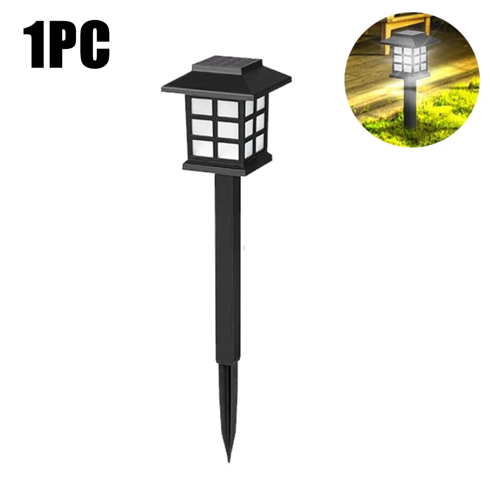 Solar LED Pathway Lights Outdoor IP65 Waterproof Garden Stake
