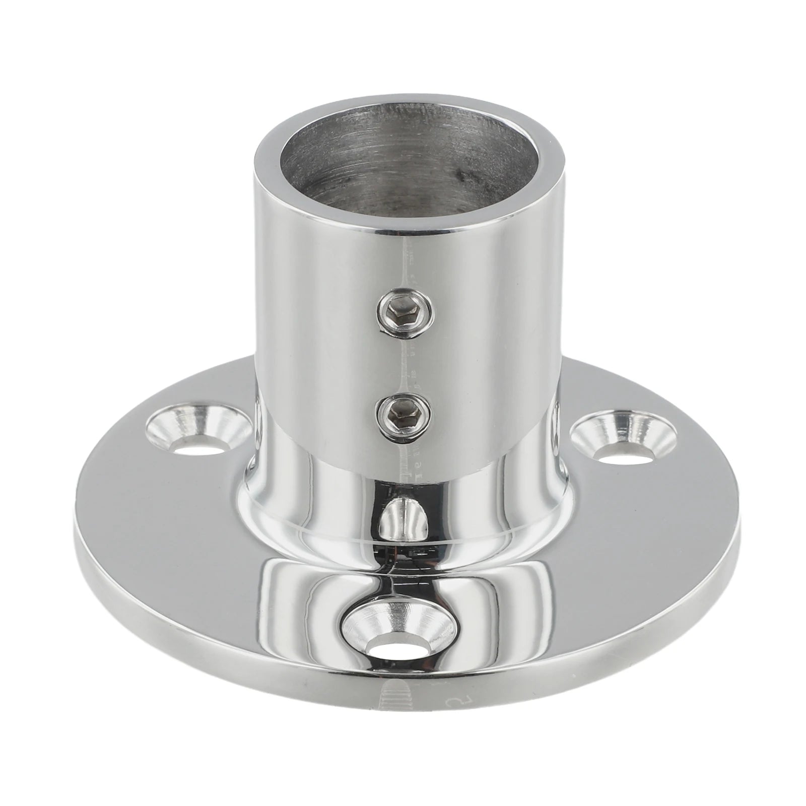 316 Stainless Steel Boat Handrail Base for Yacht Railing Fits 7/8 or 1 Tubes Designed for Harsh Marine Environments Oasis Select 25mm