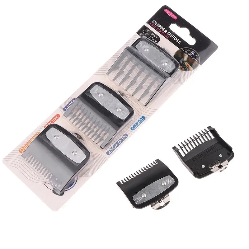 1/3/5Pcs Hair Clipper Guards Guide Combs Trimmer Styling Tools Attachment Compatible 1.5mm 3mm 4.5mm Oasis Select