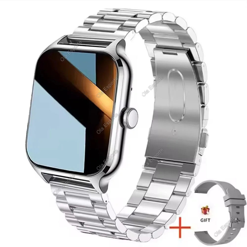 2.01" Smart Watch – Bluetooth Calls, Heart Rate & Fitness Tracker