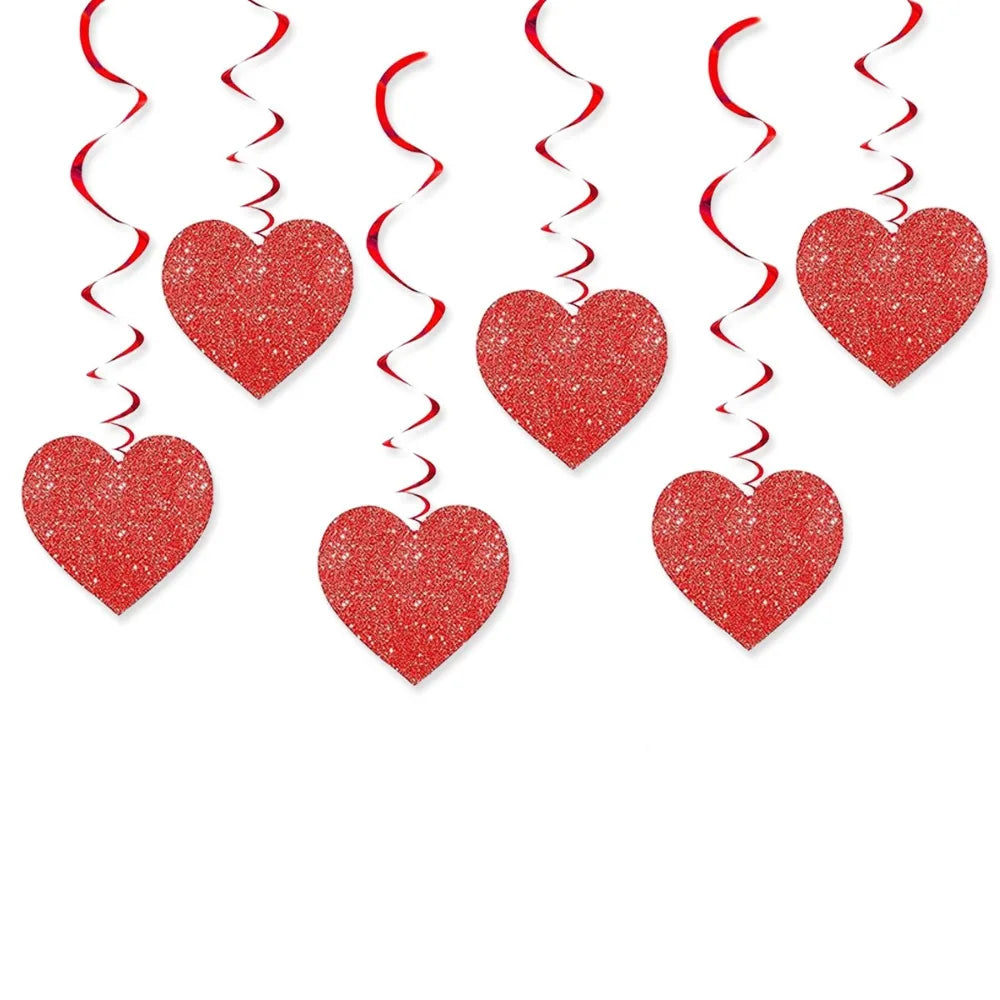 Love Flower Pulling Hanging Curtain | Party & Wedding Decor