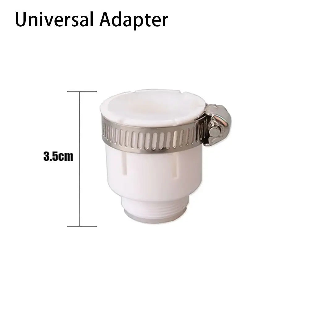1Set Booster Nozzle Extender 360 Degree Faucet Anti Splash Head Universal Rotating Bubbler Bathroom Kitchen Tools Water Saver Oasis Select Universal Adapter