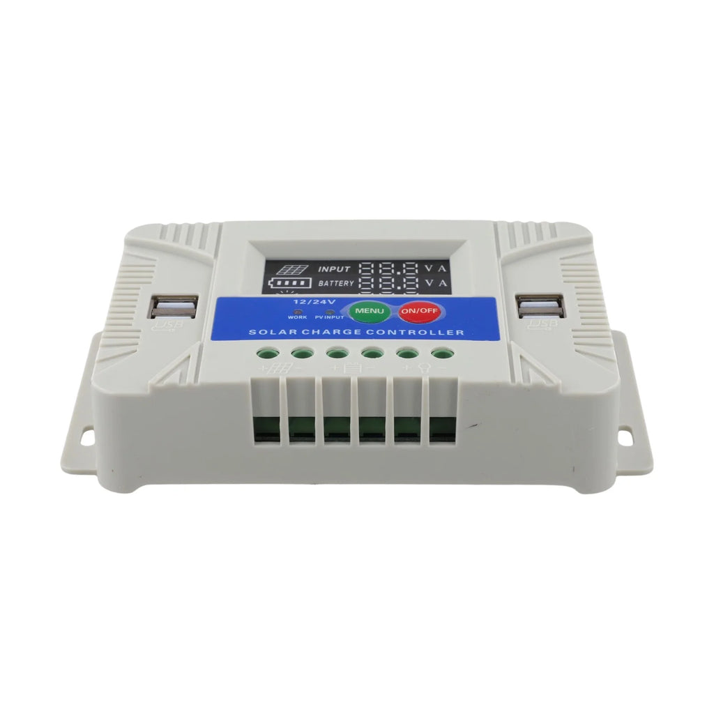 1060A For Solar Charge Controller with Colorful LCD Display and 4 USB Outputs for Efficient For Solar Power Charging Oasis Select