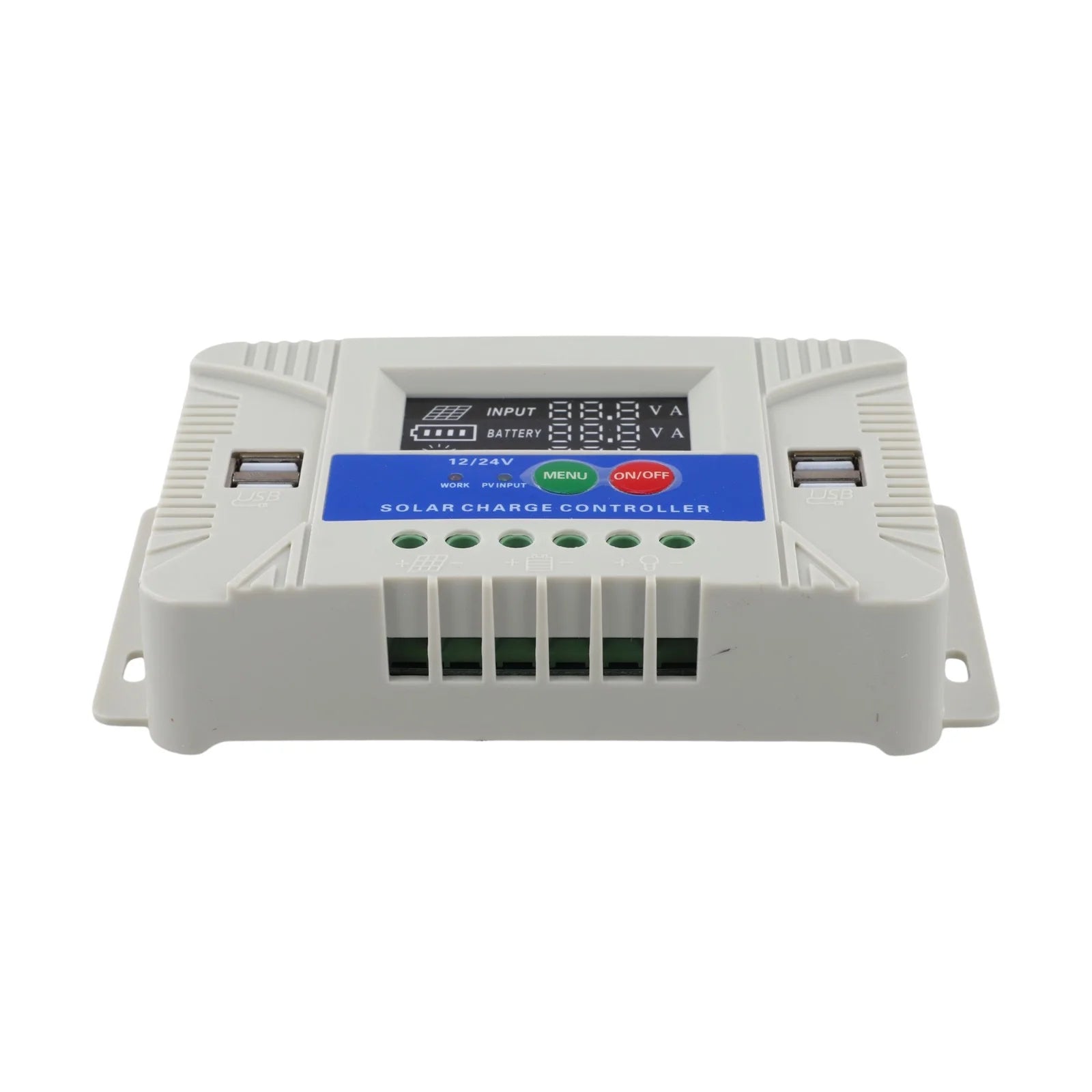 1060A For Solar Charge Controller with Colorful LCD Display and 4 USB Outputs for Efficient For Solar Power Charging Oasis Select