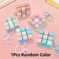 Nine-key Tetris Fingertip Pressing Key Keychain Adult Stress-relieving Finger Keyboard Game Key Chain Stress-relieving Magic Toy Oasis Select 1Pcs Random Color