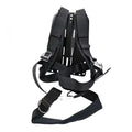 Technical Diving Aluminum Backplate with Harness System and Crotch Strap Scuba Diving Harness and Backplate System Oasis Select Black