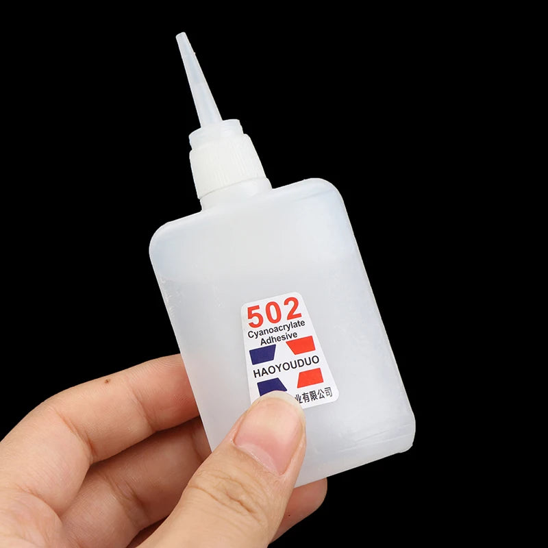 50G Quick-drying Super Glue 502 Instant Strong Adhesive Toys Crafts Shoes Paper Wood Plastic Fast Repairing Glue Universal Oasis Select