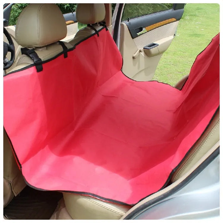 Premium Pet - Friendly Car Mats: Anti - Dirt Mats for Dogs, Ideal for Keeping Your Car Clean Pet Bed Dog Accessories Oasis Select Rear single red