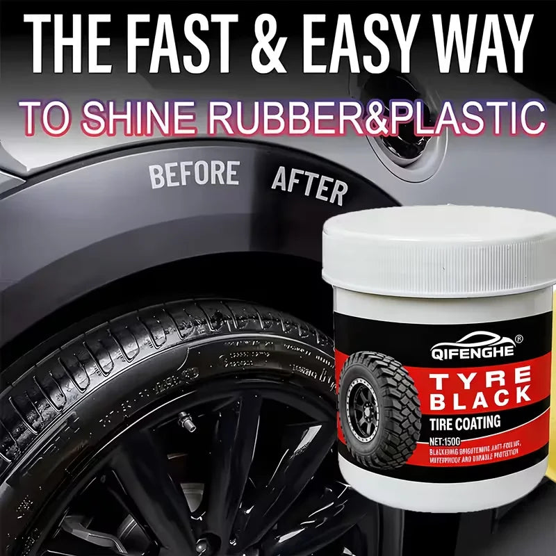 Tire Black Coating Paste – Shine, Protect & Anti-Fade Tire Shine Paste Oasis Select