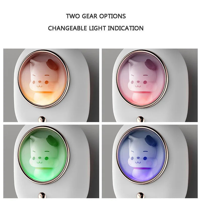 New Soap Dispenser Cute Pet Automatic Hand Washing Machine With The Lamp Wall-Mounted Induction Foam Soap Dispenser For Home Oasis Select