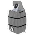 Inflatable Spa Water Heater Pump Cover 43x38x54cm For Tub Spa Heater Pump Cover Outdoor Pool Parts Oasis Select gray