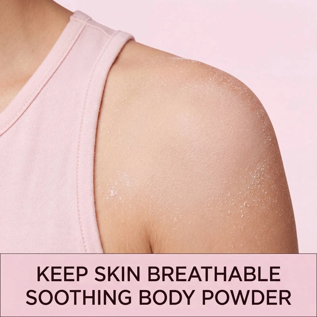 Comfort Powder Instantly Dry Comfort Powder Soothing Body Powder Sweat Wicking Absorb Sweat Talc Free Refreshing Summer Care Oasis Select