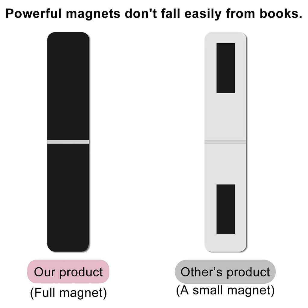 10PCS Magnetic Bookmark 10 colors Magnetic Bookmarks Page Markers For Students Teachers Classroom Home Office Reading Supplies Oasis Select