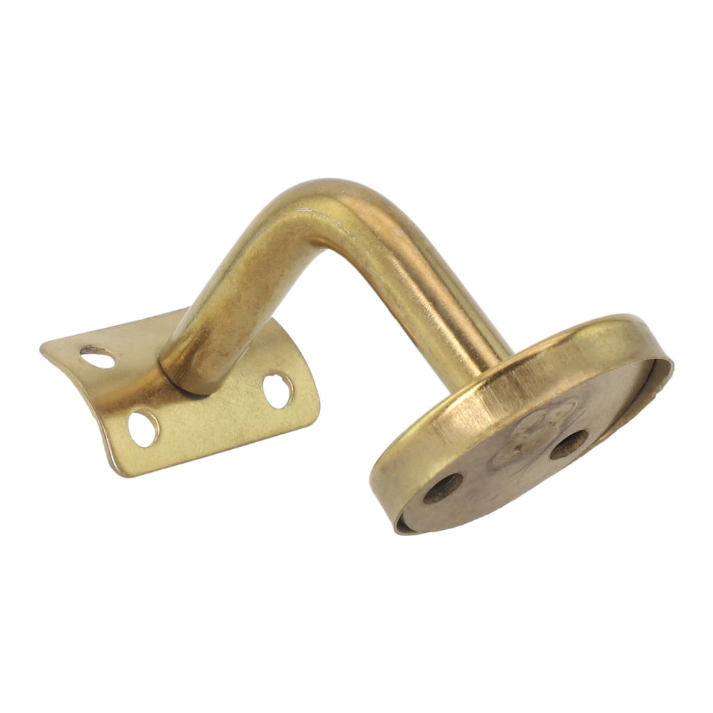 Stair Handrail Brackets Gold Handrail Bannister Support Stair Rail Bracket Balustrade Wall Mounted Balustrade Hardware Tools Oasis Select