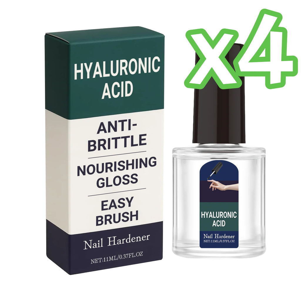 Plant-Based Nail Hardener Repair Nails Gloss Help Enhance Growth Nails Strengthener Protect Hand Foot Thin Nail Treatment Drops Oasis Select 11ml Boxed x 4pcs