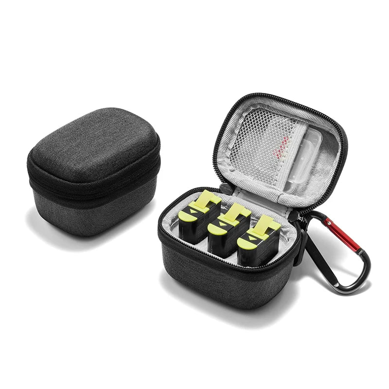 Portable Sport Camera Battery Bag Protective Case Storage Carry Pouch Protector For OSMO Action For Insta360 Oasis Select A1
