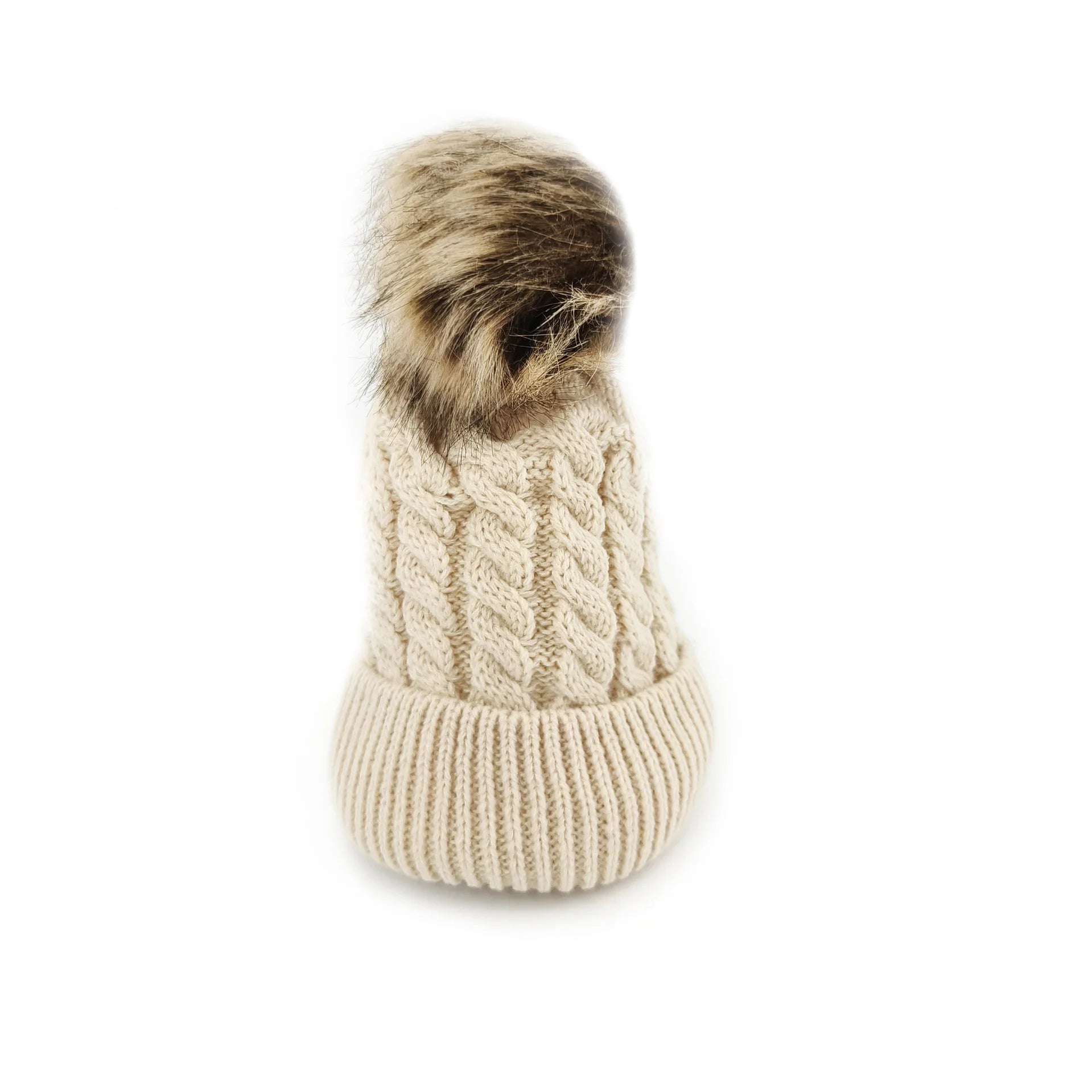 Middle cap knitting Fried Dough Twists wool hat wool ball hat warm hat cover in autumn and winter Oasis Select 6