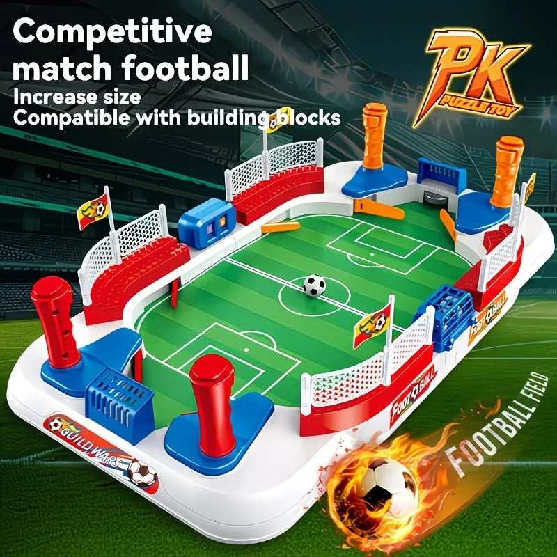 Tabletop Soccer Game Foosball Table Toy for Boys Educational Birthday Gift Family Interactive Parent Child Holiday Party Favor Oasis Select