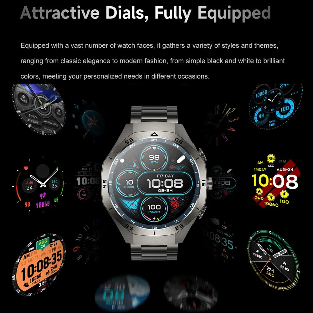 2-in-1 Bluetooth Earphones Smart Watch 24H Health Monitor NFC Men Women Sports Local Music Smartwatch With Built-in Headphones Oasis Select