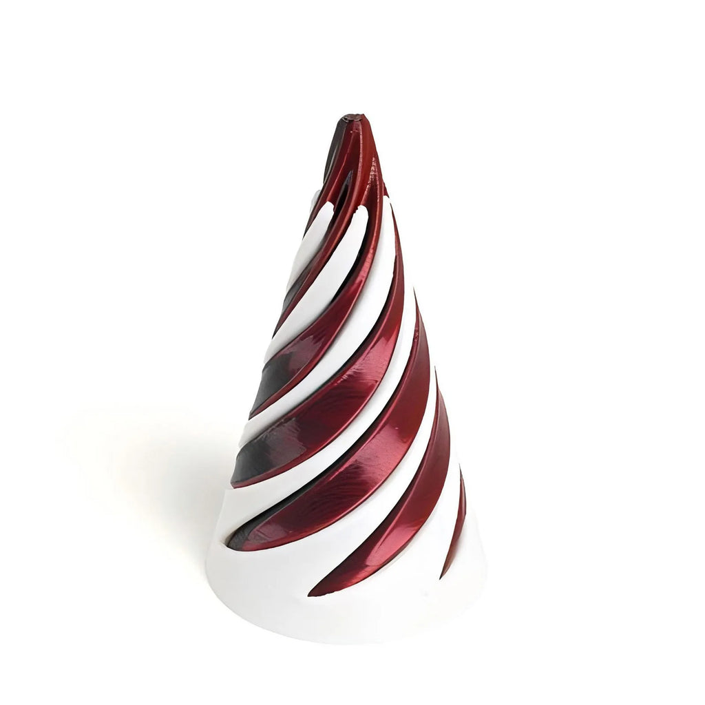 3D Printing Decompression Spinning Toy Through Pyramid Toy Spiral Cone Helix Screw Passthrough Sculpture Decor Toy Oasis Select 07