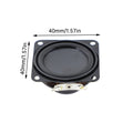 40mm internal Magnetic Speaker Full Frequency Speaker 16 Core 4 Euro 5W Square Bluetooth Speaker Oasis Select Black