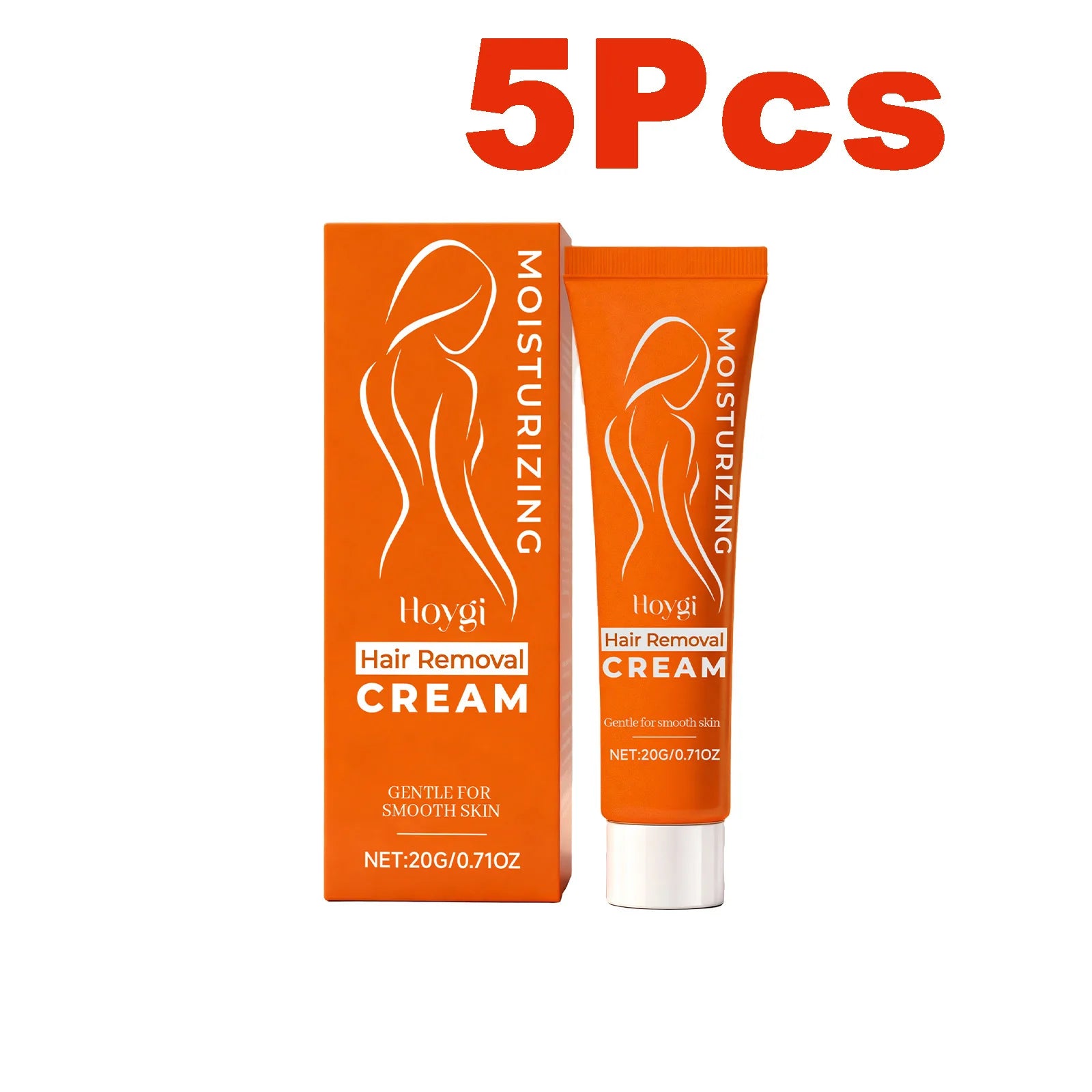 Hoygi Facial Hair Removal Cream – Gentle & Painless for Women Hair Removal Cream Oasis Select 5 x 20g Boxed
