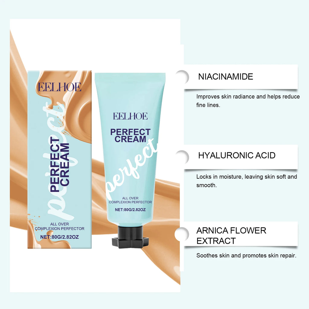 Eelhoe Waterproof Concealer BB Cream – Full Coverage 80g