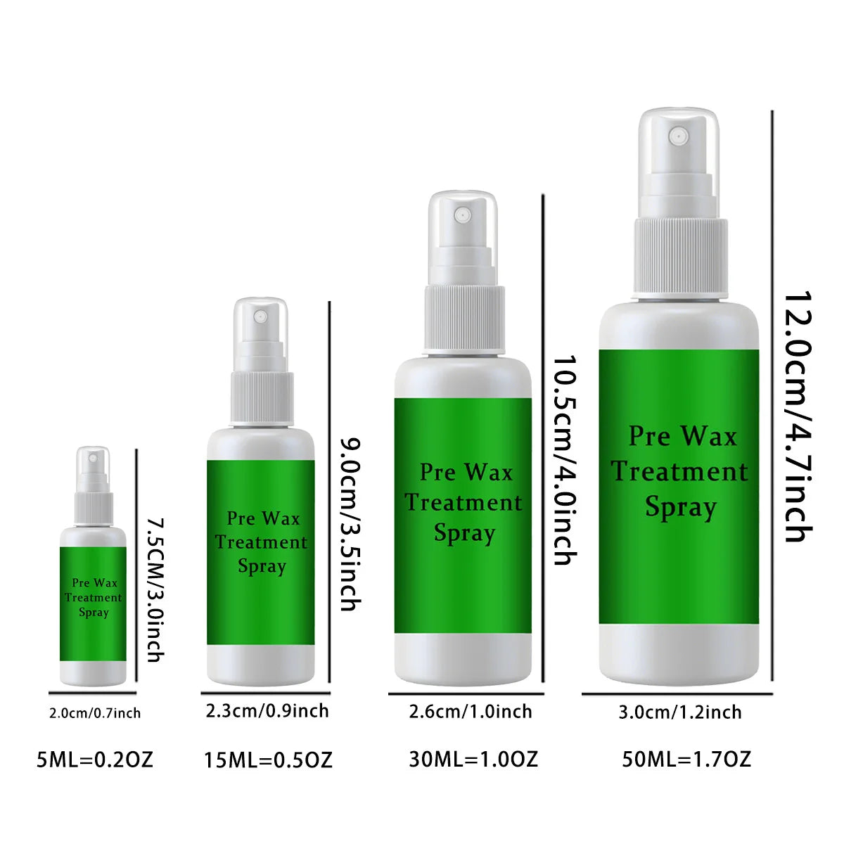 Pre-Wax Treatment Spray | Hot Wax Hair Removal Prep Pre-Wax Treatment Spray Oasis Select