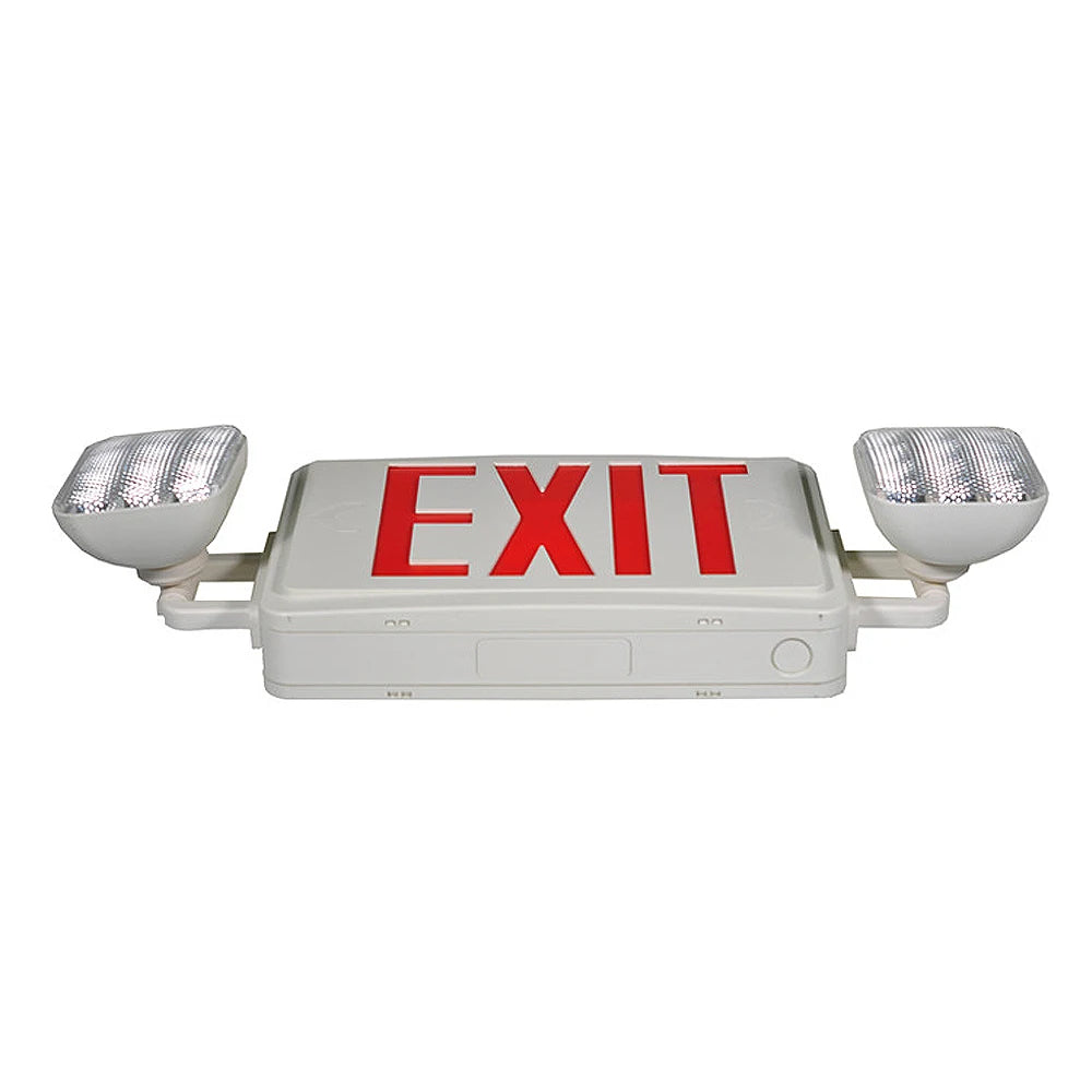 Dual-Head 2W LED Emergency Exit Light with Battery Backup SK-214