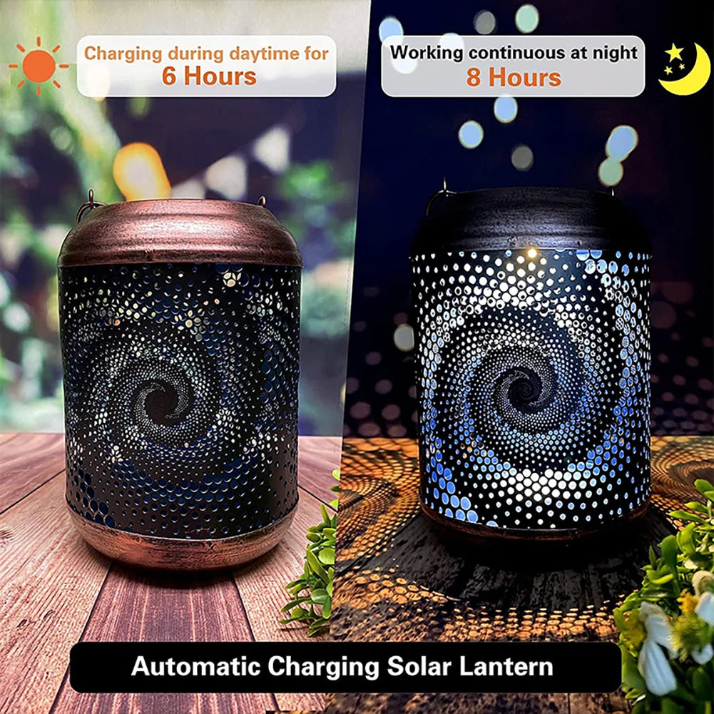 LED Solar Lamp 3D Snail Solar Projector Landscape Light LED Night Light Courtyard Garden Lawn Light Outdoor Hanging Lights Oasis Select