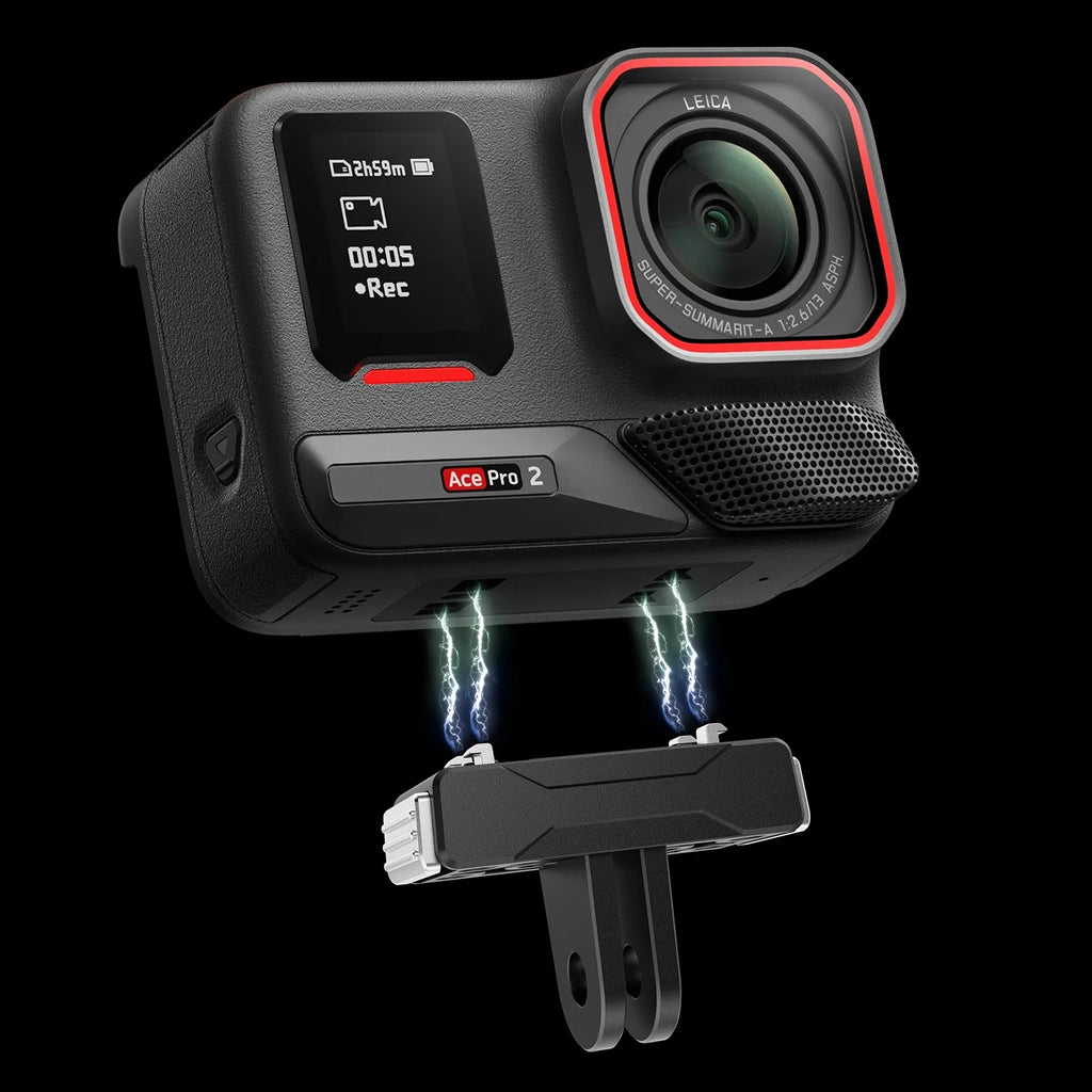 VeFly Magnetic Two-Claw Adapter 1/4" Thread | Insta360 X5 X4