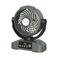 Portable USB Desktop Fan – Digital Display, Remote & LED Light