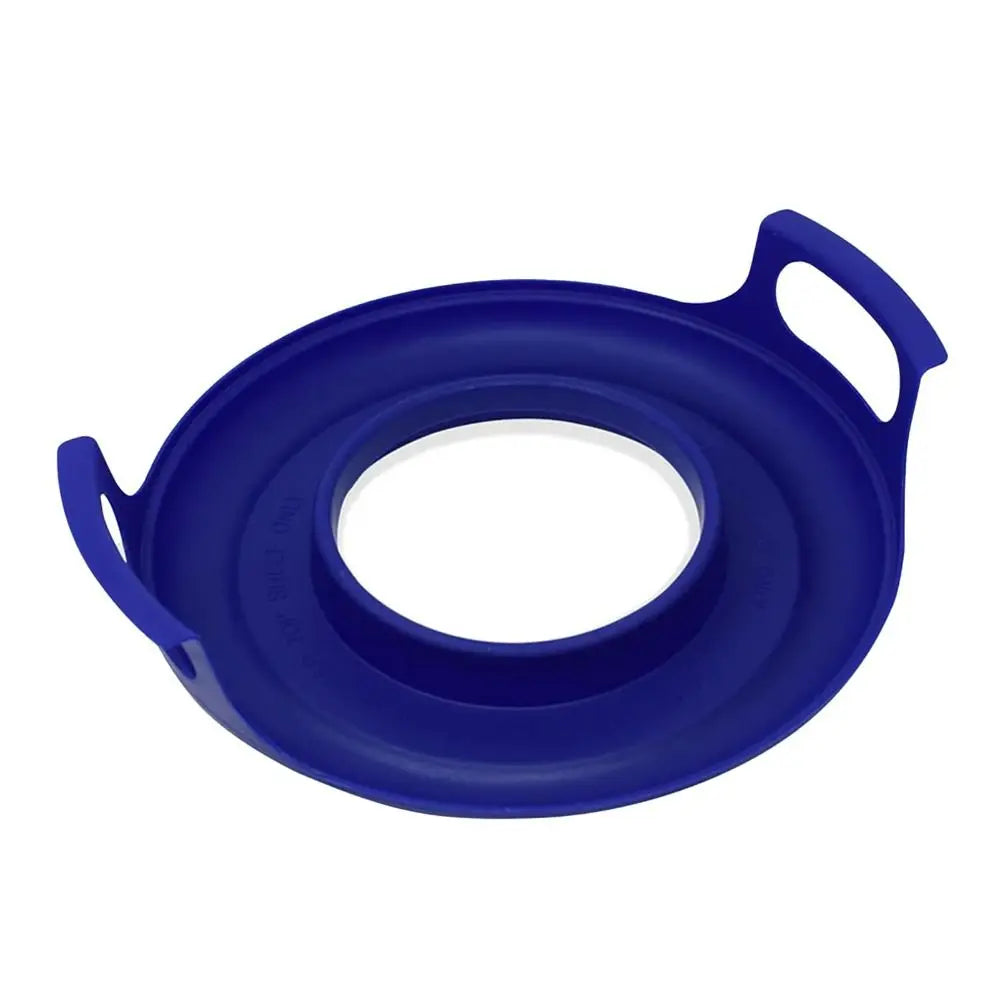 New Anti-deformed Microwave Plate Tray Easy to Clean PP Microwave Cool For Bowls, Home Cooking Supplies Steam Holder Oasis Select Dark blue