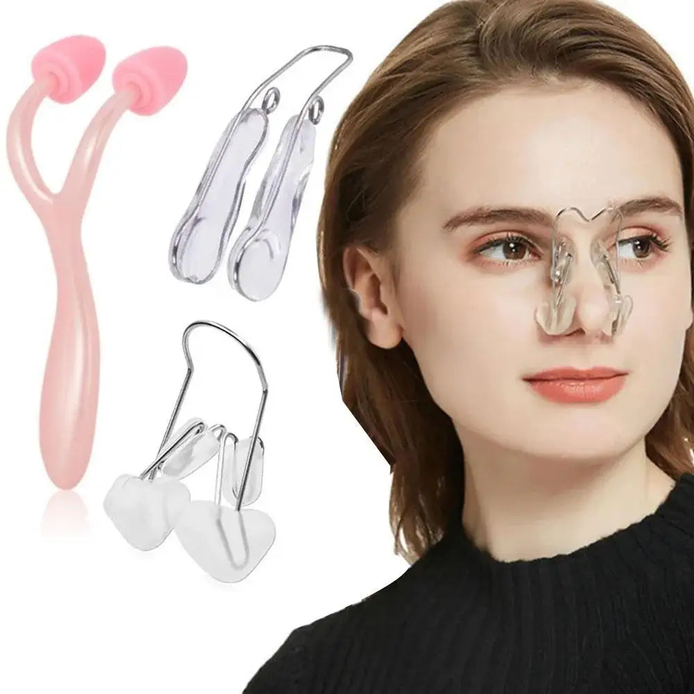Nose Up Lifting Clips Nose Lifter Shaper Clip Silicone Nose Bridge Slimming Clips Beauty Clip Corrector Beauty Tools For Women Oasis Select