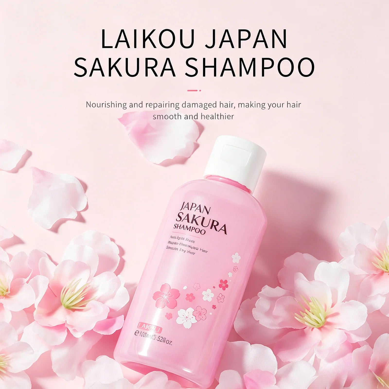 LAIKOU Sakura Shampoo & Hair Conditioner Deep Cleansing Oil Control Anti Dandruff Moisturizing Nourishing Repair Damaged Hair Oasis Select