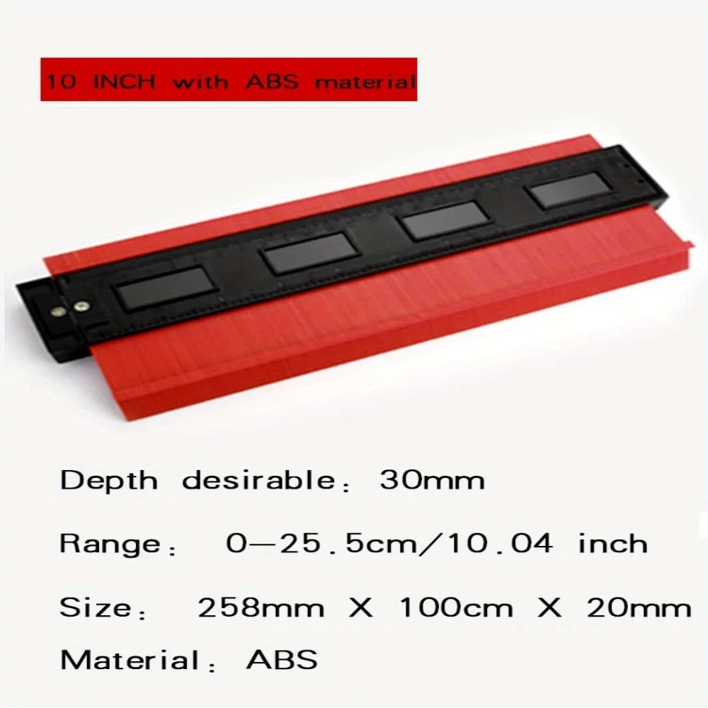 SLADE Contour Gauge Duplicator – Profile Tool 5" & 10" | Tiling Contour Profile Gauge Oasis Select